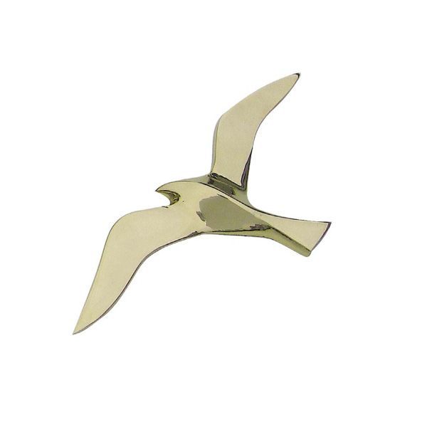 Mouettes murales en laiton – Image 3
