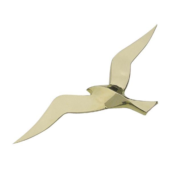 Mouettes murales en laiton – Image 2