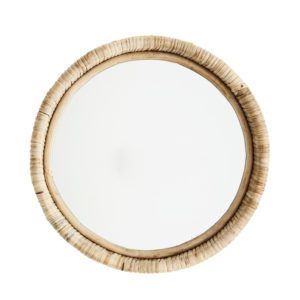 Miroir en bambou