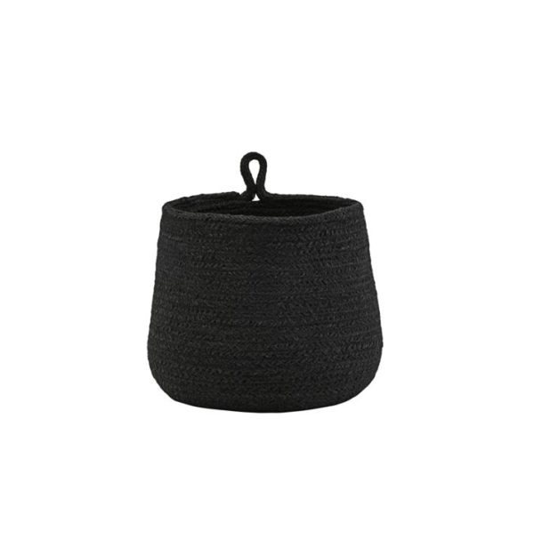 Panier à suspendre - Noir