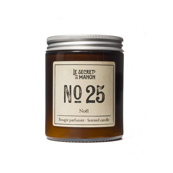Bougie N° 25 Noël - Les Choses Simples