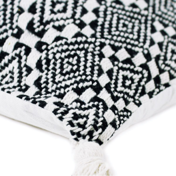 Coussin 70x70 - Noir & Blanc – Image 2