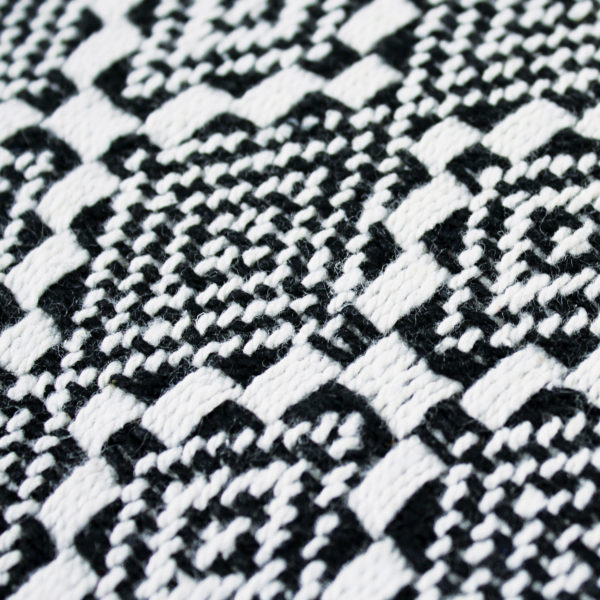 Coussin 70x70 - Noir & Blanc – Image 3