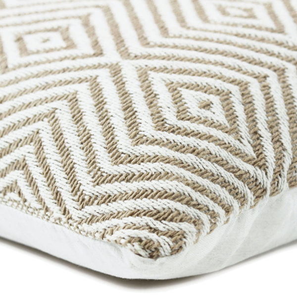 Coussin 70x70 Ikat - Beige – Image 2