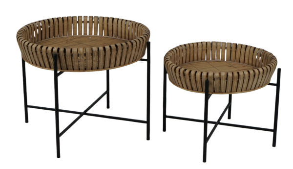 Table basse en bambou – Image 2