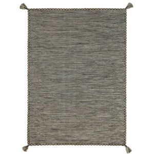 Tapis en coton 160x230 - Marron