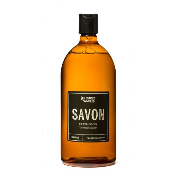 Savon multi-usages au pamplemousse rose - Les Choses Simples