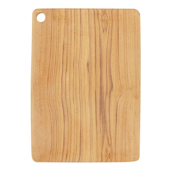 Planche en teck - Rectangle – Image 2