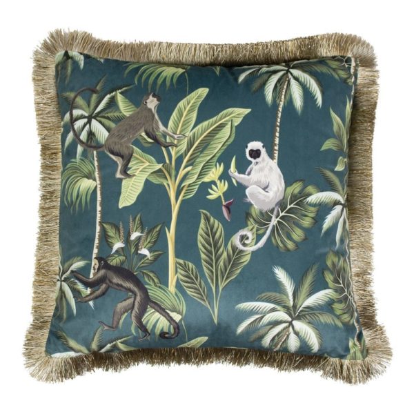 Coussin Jungle 45x45 - Vert