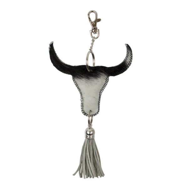 Porte-clé taureau - Noir