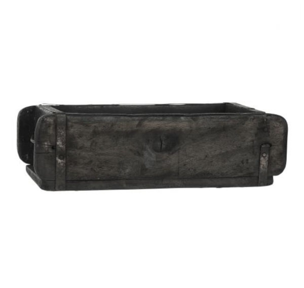 Ancien moule à brique indien - Noir