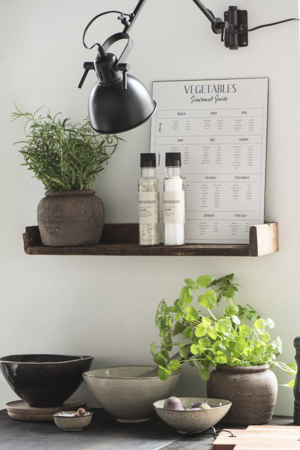 Etagère murale en bois recyclé – Image 6