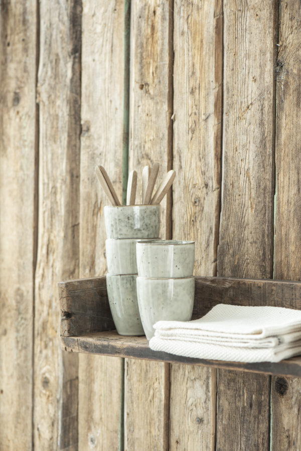 Etagère murale en bois recyclé – Image 2