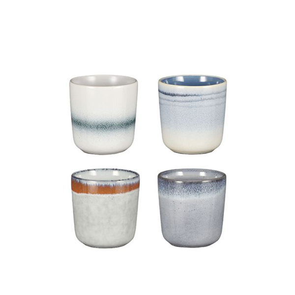 Set de 4 mugs en céramique