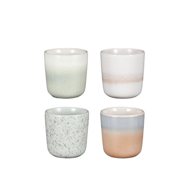 Set de 4 mugs en céramique
