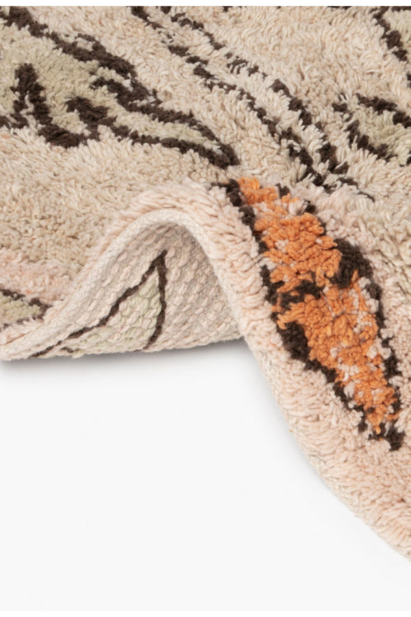 Tapis berbere en coton - Ecru – Image 2
