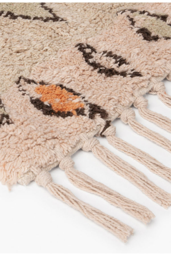 Tapis berbere en coton - Ecru – Image 3