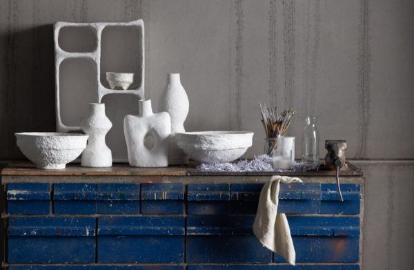 Etagère murale en papier maché - Blanc – Image 7