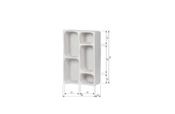 Etagère murale en papier maché - Blanc – Image 4