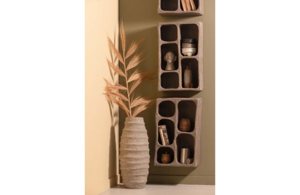 Etagère murale en papier maché - Brun – Image 7