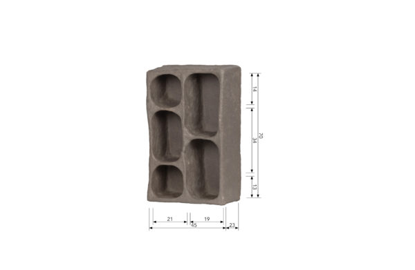 Etagère murale en papier maché - Brun – Image 4