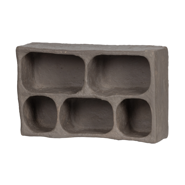Etagère murale en papier maché - Brun – Image 2
