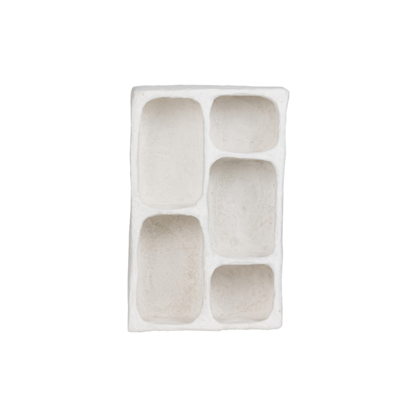 Etagère murale en papier maché - Blanc – Image 2