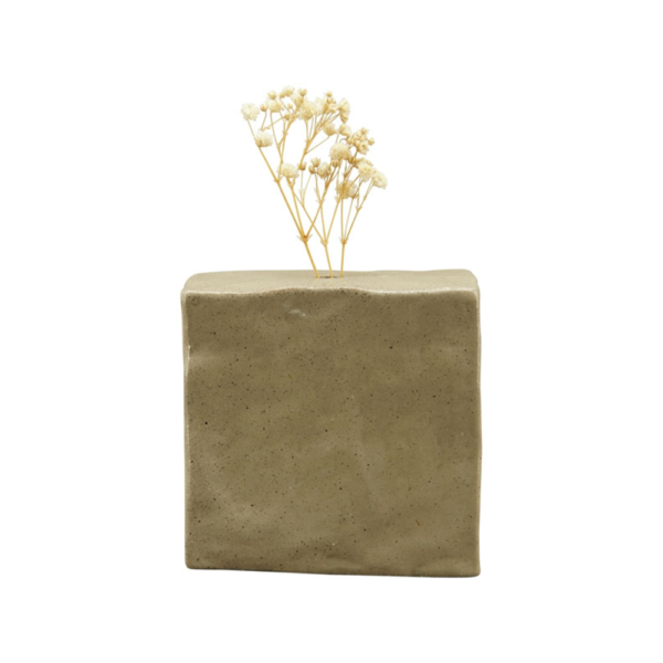 Vase en porcelaine - Gris – Image 2