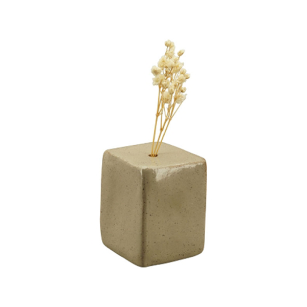 Vase en porcelaine - Gris – Image 2