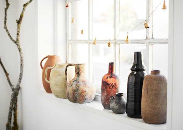 Vase en terre cuite - Noir – Image 3