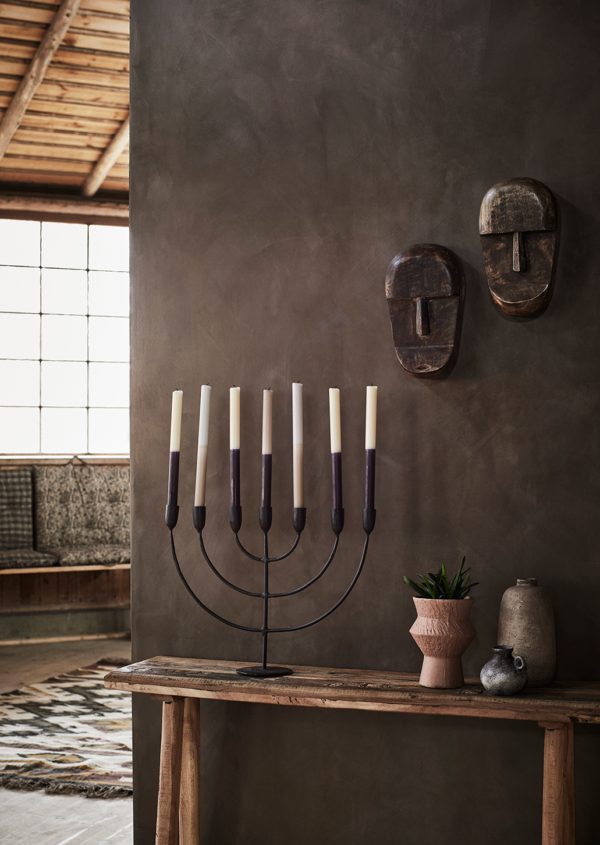 Vase en terre cuite - Noir – Image 5