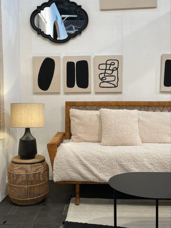 Coussin imitation fourrure 40x40 cm - Blanc – Image 4