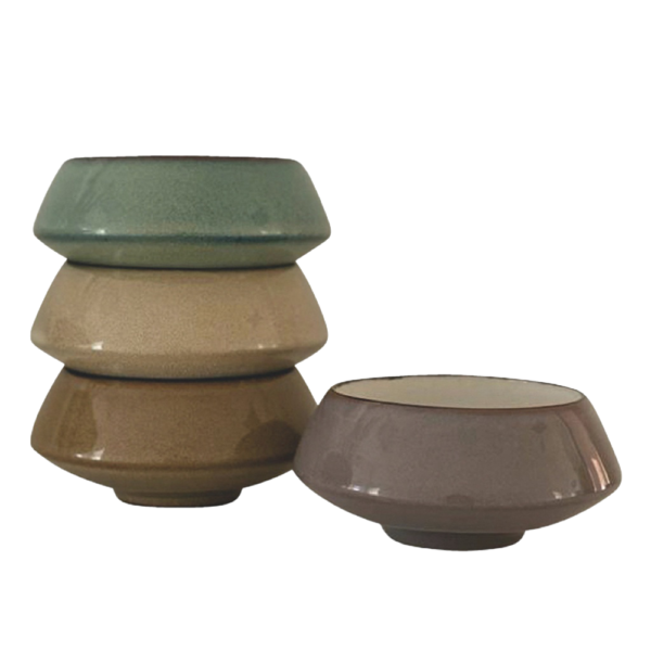 Set de 4 coupes en céramique