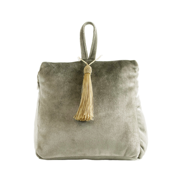 Cale porte velours - Olive