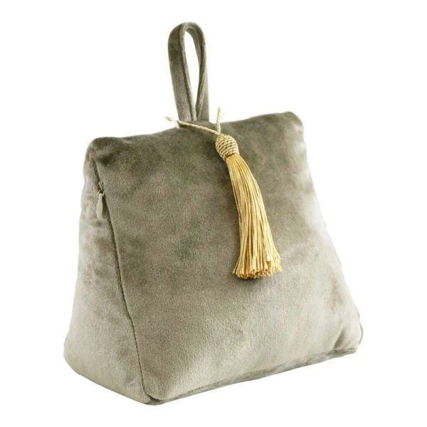Cale porte velours - Olive – Image 2