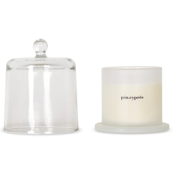 Bougie parfumée sous cloche - Pin Cyprès – Image 2