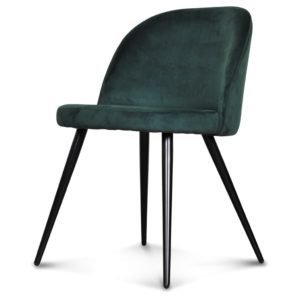 Chaise en velours - Vert menthe