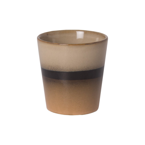 Mug en céramique - Naturel et Noir