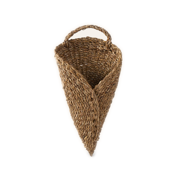 Panier en osier à suspendre