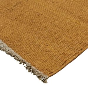 tapis en jute naturel 160x230 ocre