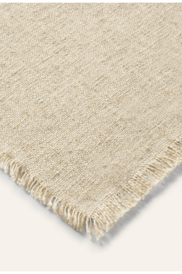 Set de table en coton beige
