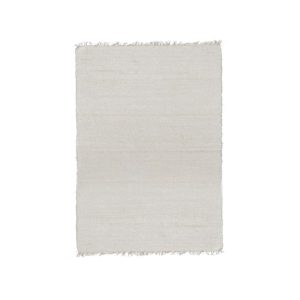 Tapis en coton 140x200 blanc