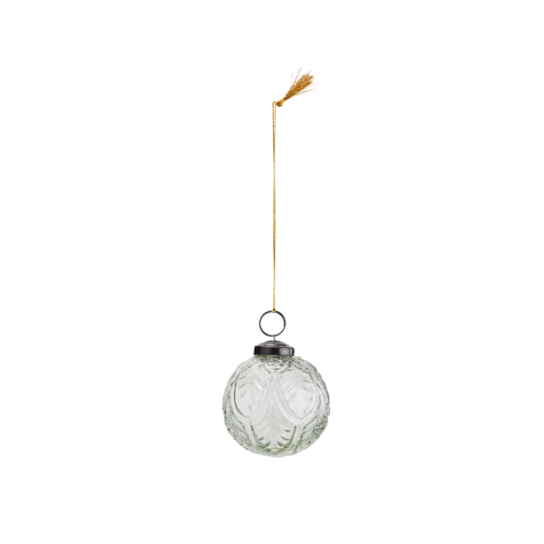 Boule de noel en verre madam stoltz