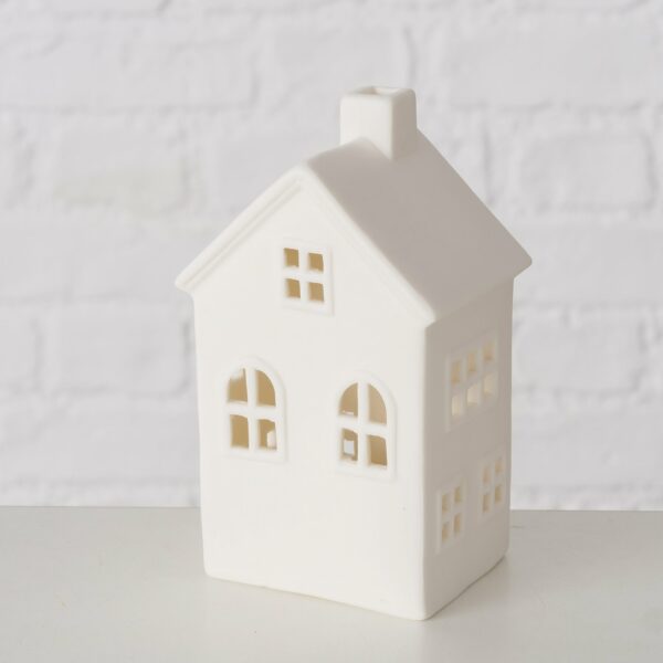 Maison en céramique blanche eclairage LED