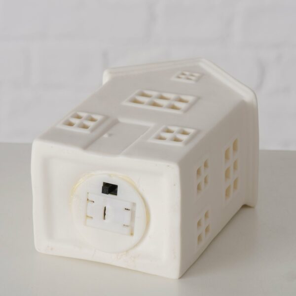 Maison en céramique blanche eclairage LED