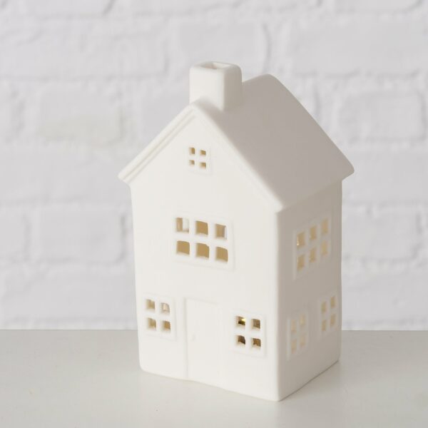 Maison en céramique blanche eclairage LED