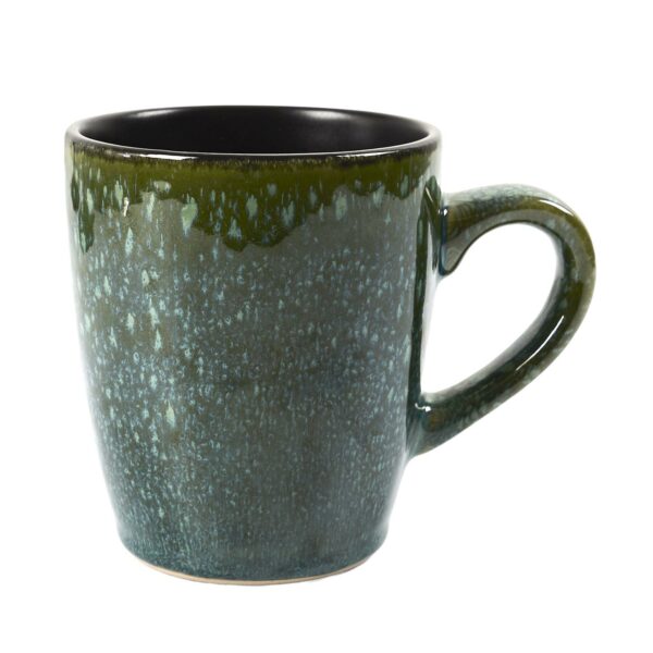 tasse en céramique vert