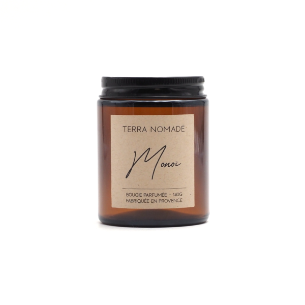 bougie terra nomade monoï