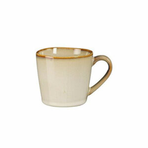 tasse en céramique beige