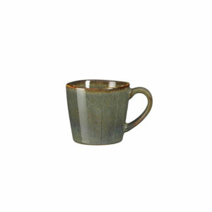 tasse en céramique vert